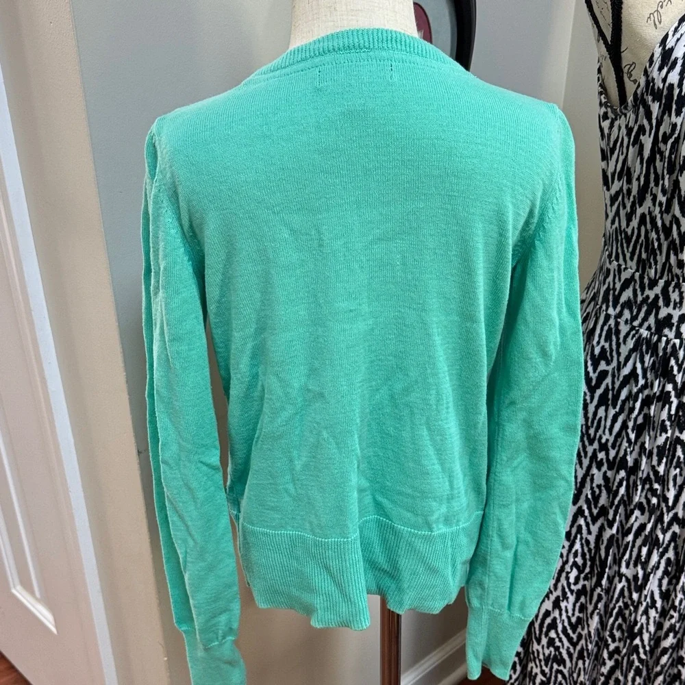 GAP Girls Teal Sequin Cardigan: Fancy Shimmer Gorgeous!